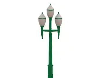 Poste Republicano 3 SP - Base Canelado